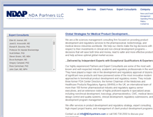 Tablet Screenshot of ndapartners.com
